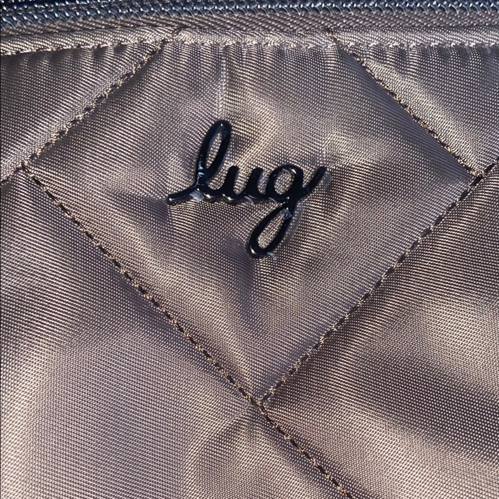 Lug Shimmy LE Quilted Crossbody Bag - Brown - Picture 2 of 4